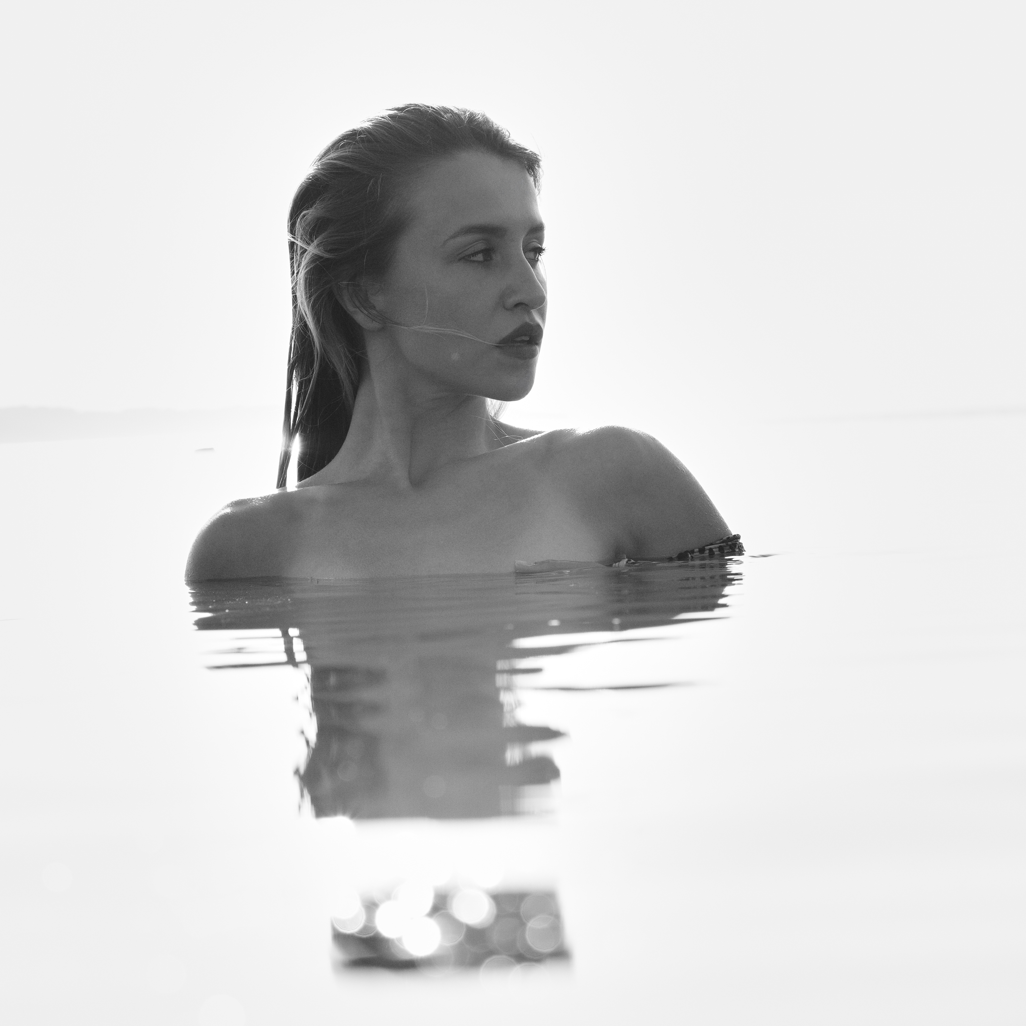 Outdoor Black & White Sea