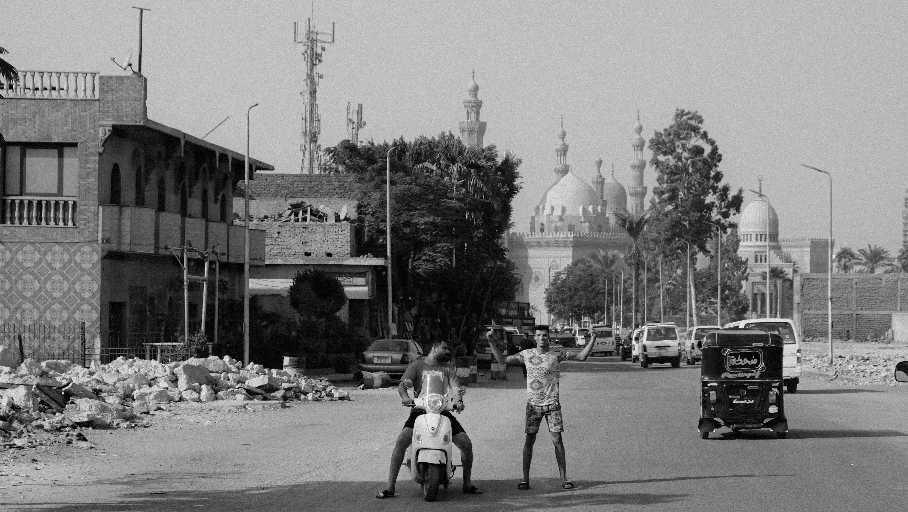 Urban Black & White Turkey