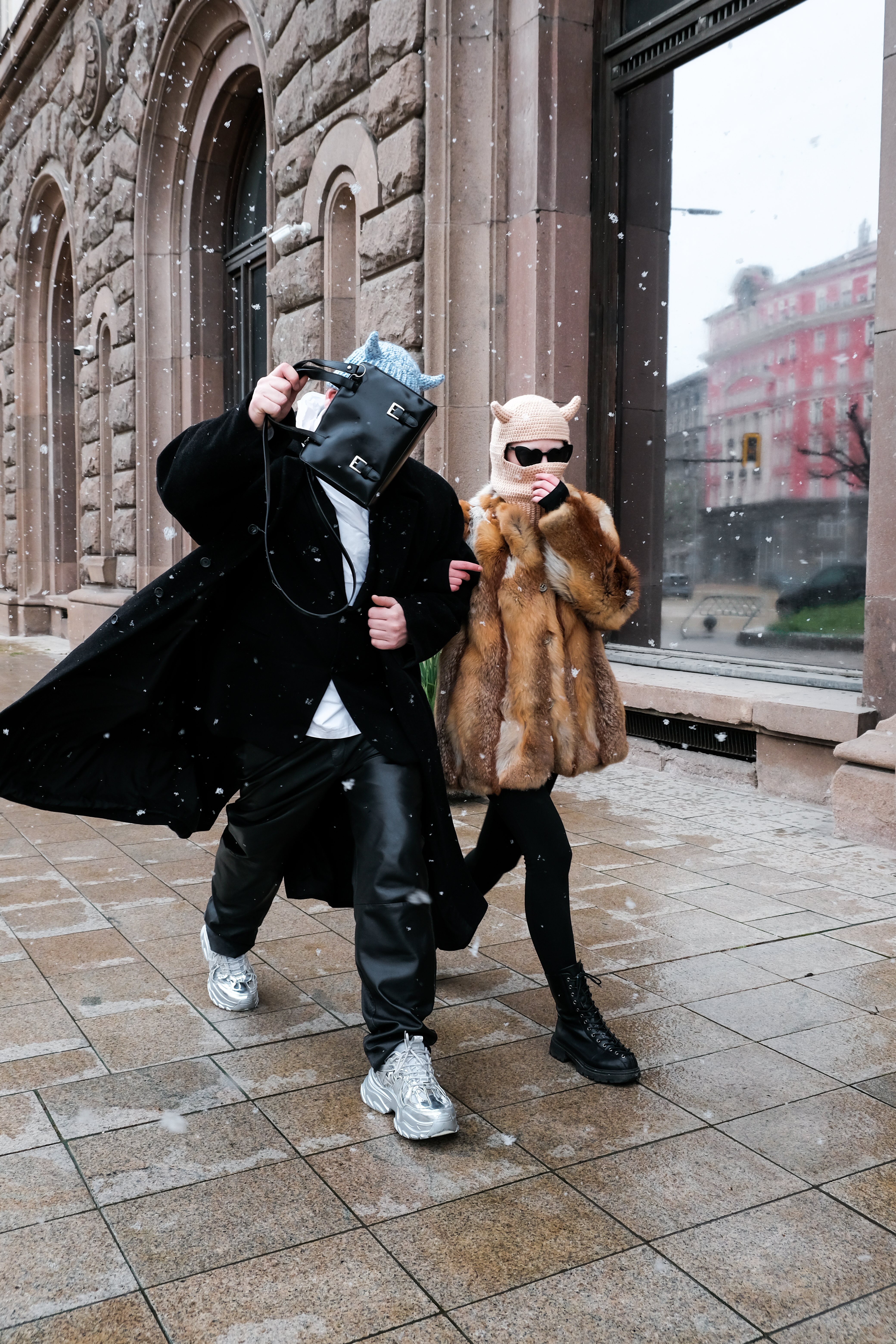 Commercial Walking Couple