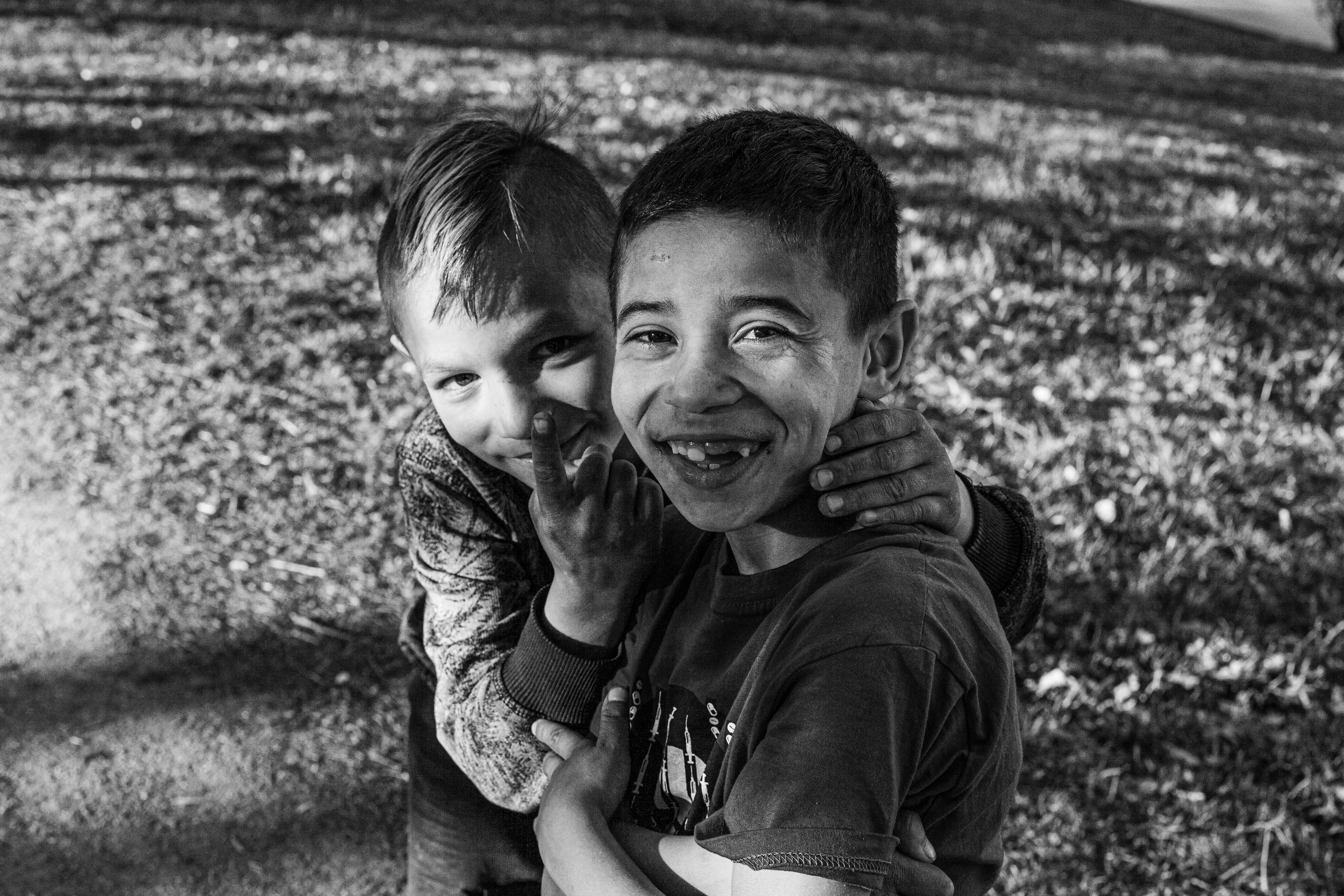 Portrait Black&White Kids