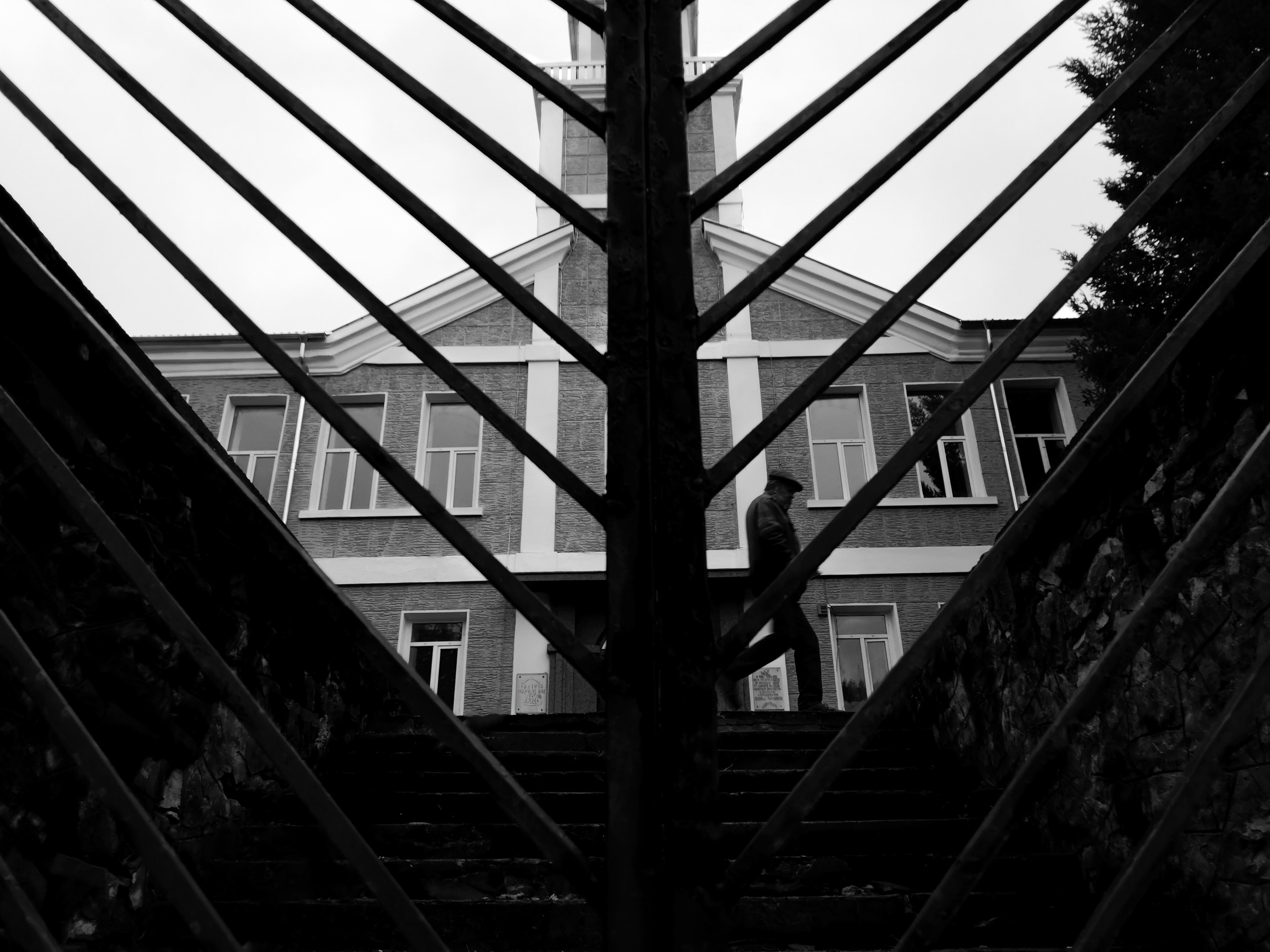 Urban Black & White Shape