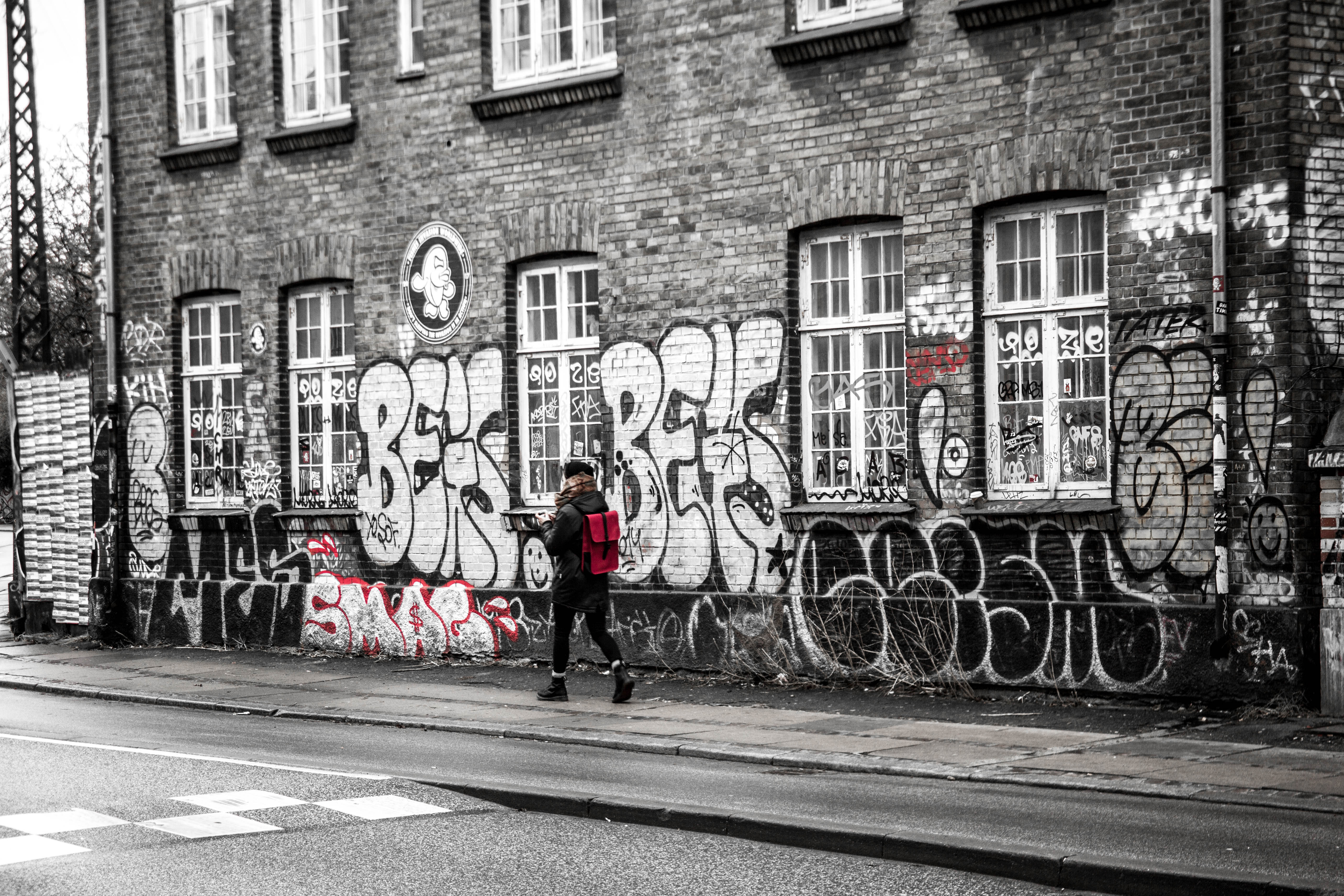 Urban Black & White Street