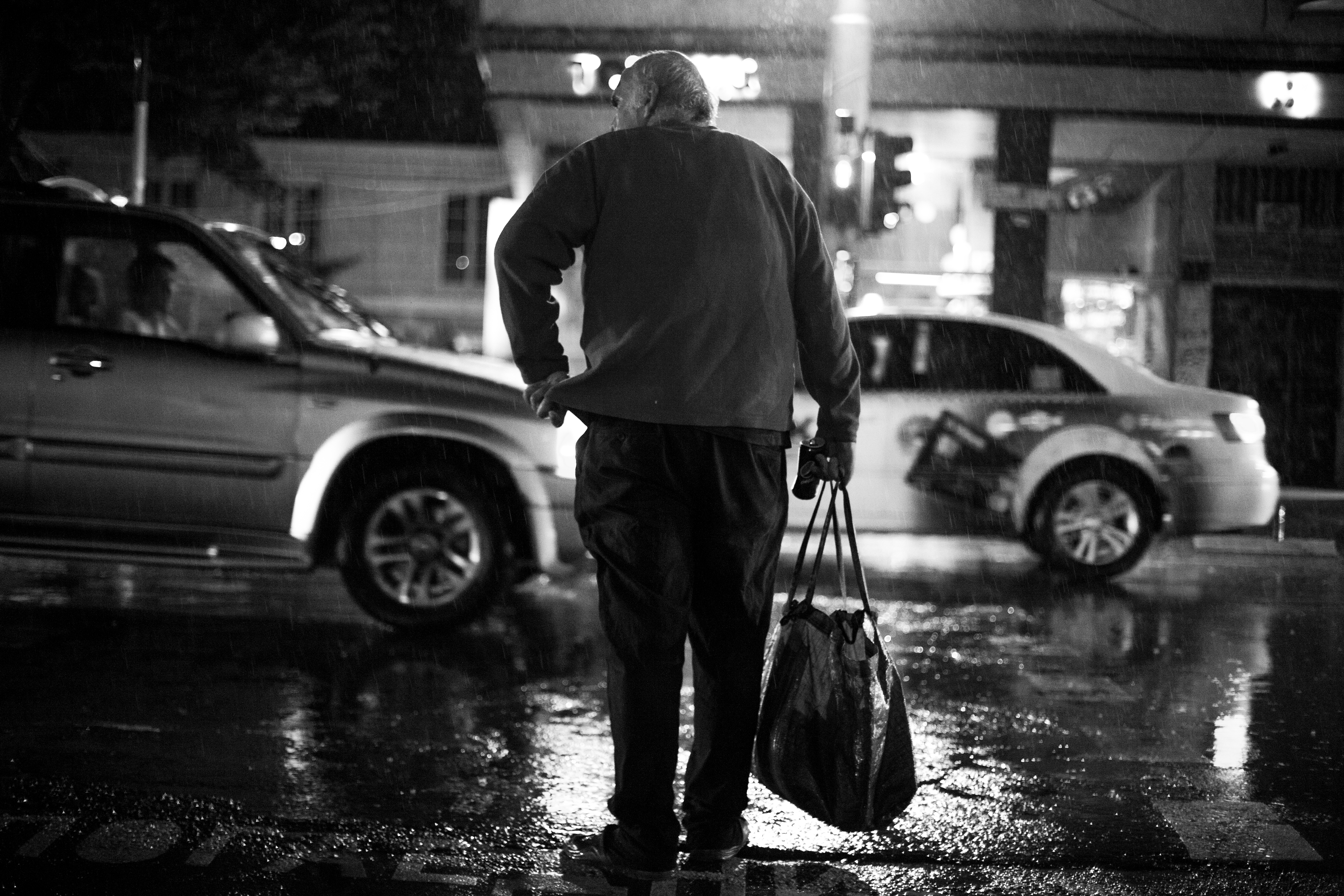 Urban Black & White Elder